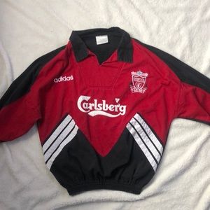 Vintage adidas carlsberg Liverpool pullover